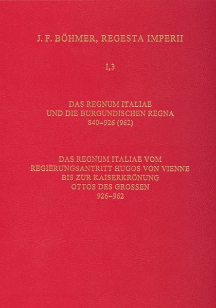 Produktbild: Regesta Imperii