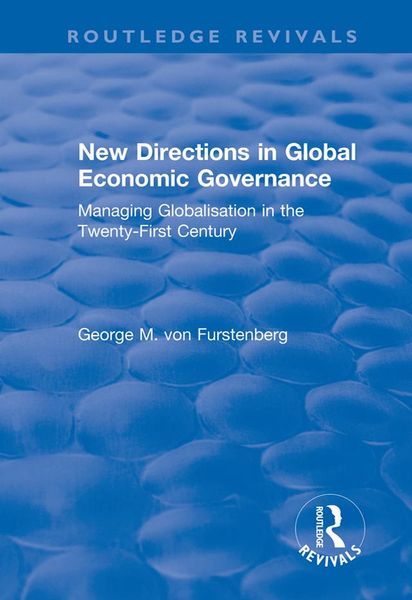 Produktbild: New Directions in Global Economic Governance