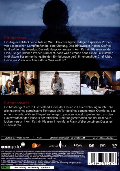 Produktbild: Ostfrieslandkrimi 5: Ostfriesenwut / Ostfriesennacht