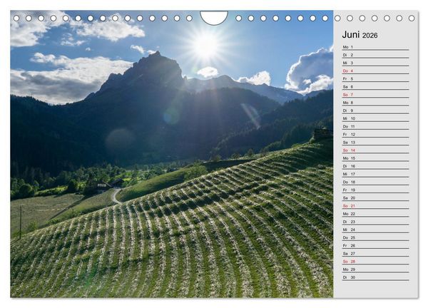 Produktbild: Bischofshofen & mehr (Wandkalender 2026 DIN A4 quer), CALVENDO Monatskalender