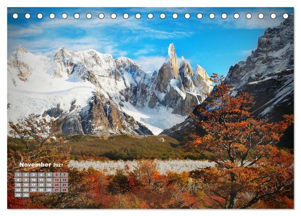 Produktbild: Patagonien NationalParks (Tischkalender 2027 DIN A5 quer), CALVENDO Monatskalender