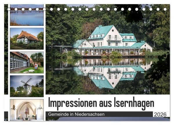 Produktbild: Impressionen aus Isernhagen (Tischkalender 2026 DIN A5 quer), CALVENDO Monatskalender