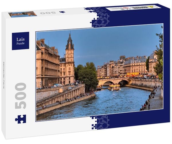 Lais Puzzle Seineufer Paris 500 Teile