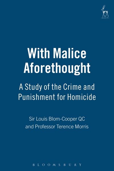 Produktbild: With Malice Aforethought