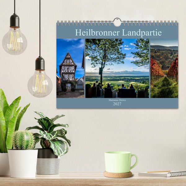Produktbild: Heilbronner Landpartie (Wandkalender 2027 DIN A4 quer), CALVENDO Monatskalender