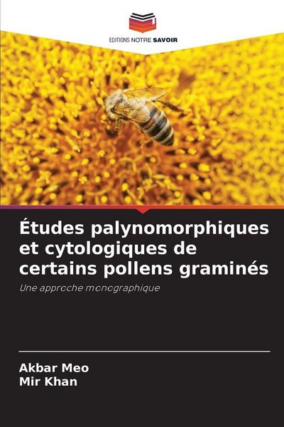 Produktbild: &Eacute;tudes palynomorphiques et cytologiques de certains pollens gramin&eacute;s