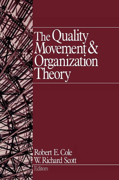 Produktbild: The Quality Movement and Organization Theory