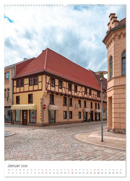 Produktbild: Die Stadt Aschersleben (hochwertiger Premium Wandkalender 2026 DIN A2 hoch), Kunstdruck in Hochglanz