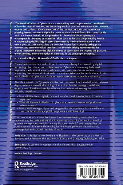 Produktbild: The Medicalization of Cyberspace