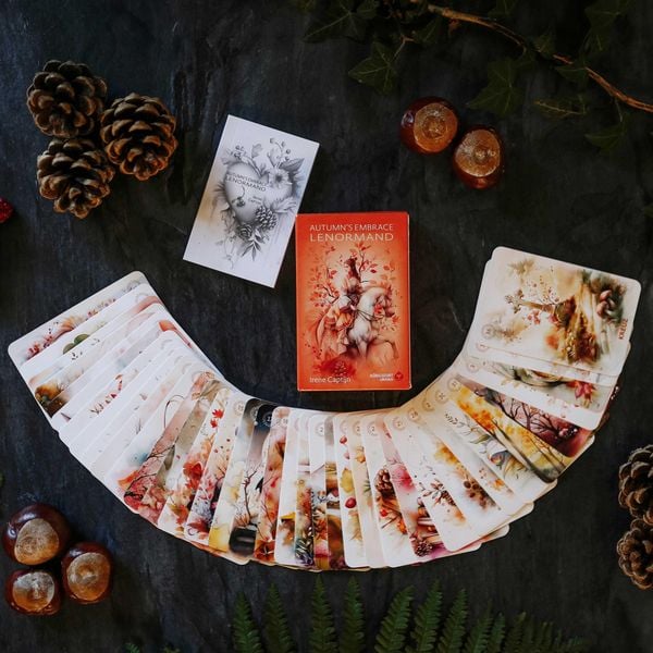 Produktbild: Autumn&acute;s Embrace Lenormand DE - 38 Lenormand-Karten und Booklet