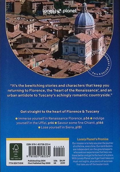 Produktbild: Lonely Planet Pocket Florence & Tuscany