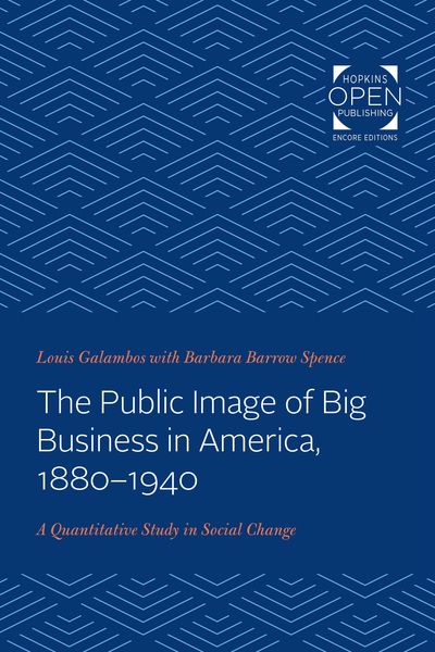 Produktbild: Public Image of Big Business in America, 1880-1940