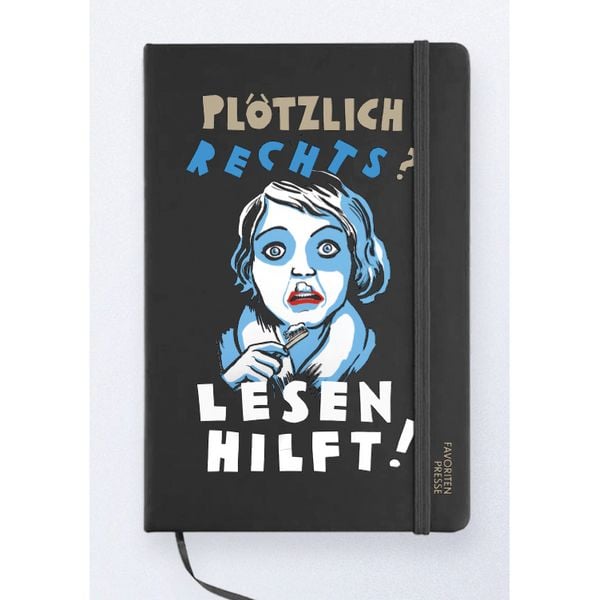 Produktbild: Notizbuch Pl&ouml;tzlich rechts? Lesen hilft!