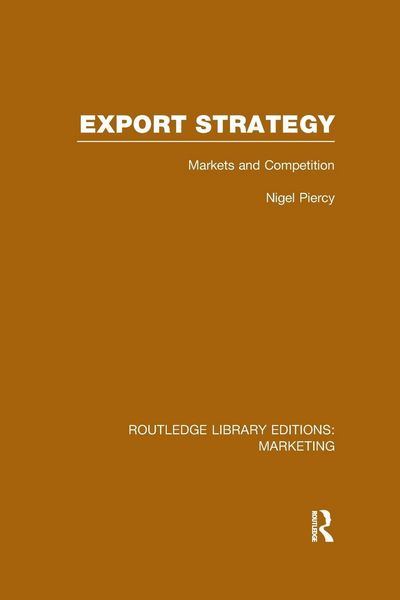 Produktbild: Export Strategy
