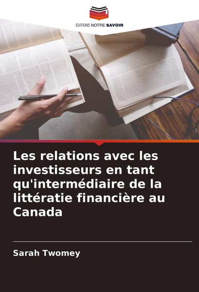 Produktbild: Twomey, S: Relations avec les investisseurs en tant qu'inter