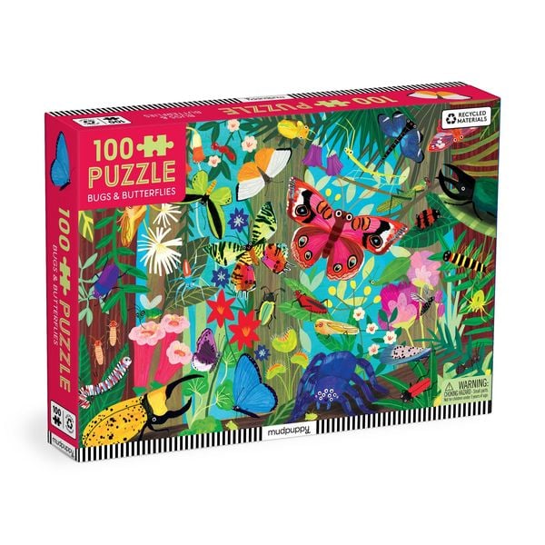 Produktbild: Bugs & Butterflies 100 Piece Puzzle