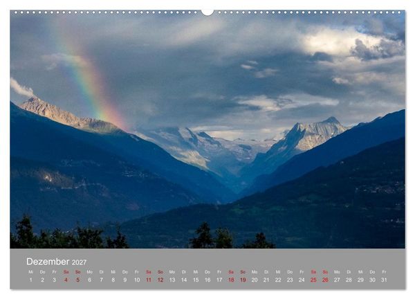 Produktbild: TMB - Mont Blanc (Wandkalender 2027 DIN A2 quer), CALVENDO Monatskalender