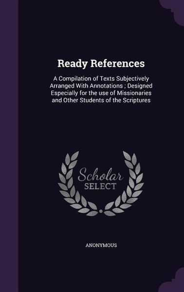 Produktbild: Ready References