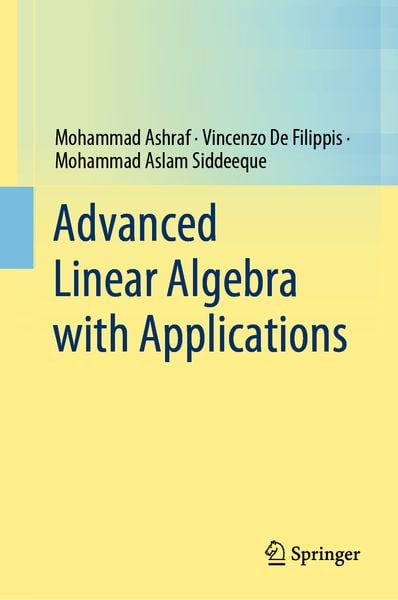 Produktbild: Advanced Linear Algebra with Applications