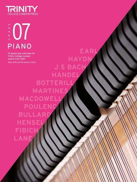 Produktbild: Trinity College London Piano Exam Pieces Plus Exercises From 2021: Grade 7