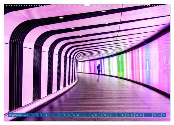 Produktbild: London Architektur (hochwertiger Premium Wandkalender 2026 DIN A2 quer), Kunstdruck in Hochglanz