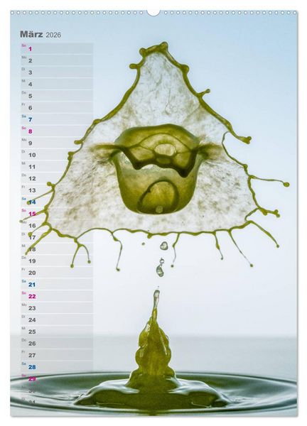 Produktbild: Farbenfreudig (Wandkalender 2026 DIN A2 hoch), CALVENDO Monatskalender