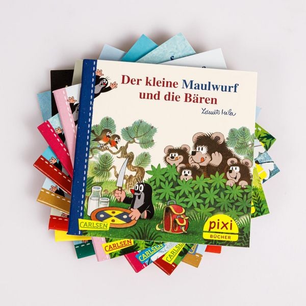 Produktbild: Pixi-8er-Set 256: Der kleine Maulwurf (8x1 Exemplar)