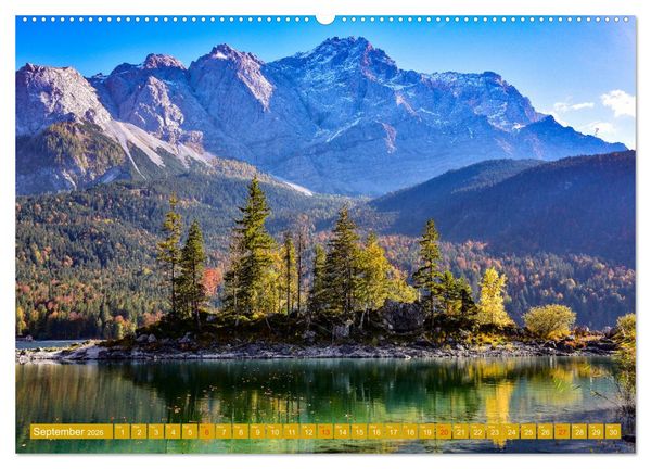 Produktbild: Romantic Places In Bavaria (High Quality Premium Wall Calendar 2026 DIN A2 landscape),CALVENDO 12 Month Wall Calendar