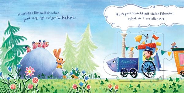 Produktbild: Neues von Henriette Bimmelbahn - ein Puzzlebuch