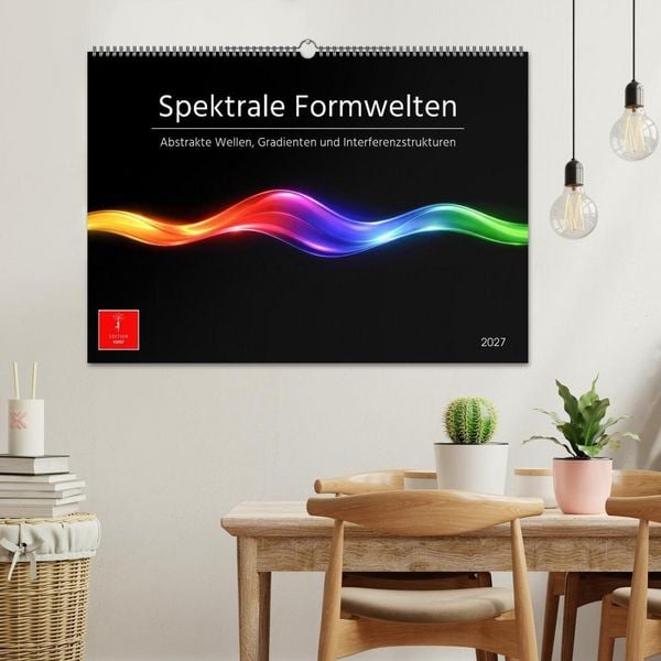 Produktbild: Spektrale Formwelten (Wandkalender 2027 DIN A2 quer), CALVENDO Monatskalender