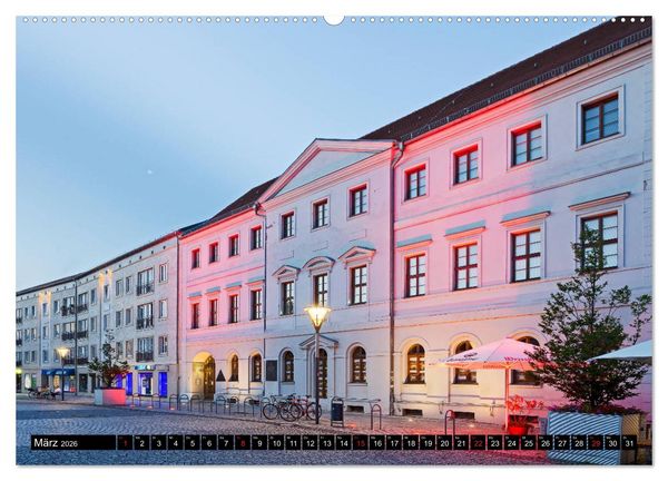 Produktbild: DESSAU - Eine Stadt mit vielen Gesichtern (hochwertiger Premium Wandkalender 2026 DIN A2 quer), Kunstdruck in Hochglanz