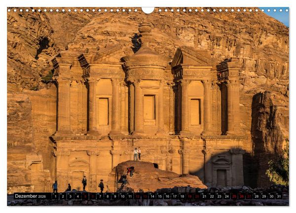 Produktbild: Petra - Jordanien (Wandkalender 2026 DIN A3 quer), CALVENDO Monatskalender