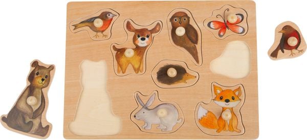 Produktbild: Setzpuzzle Waldtiere