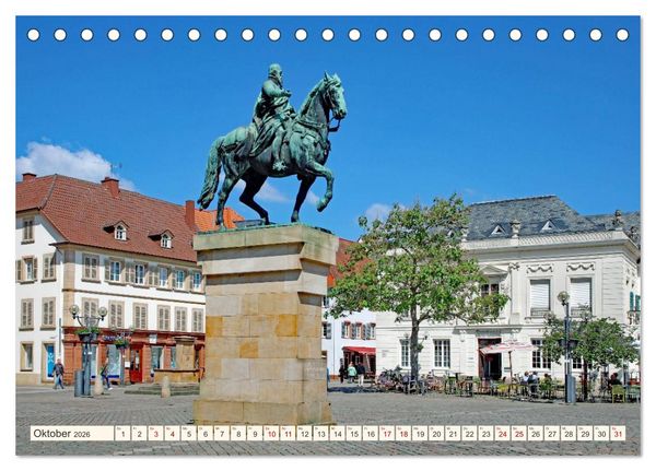 Produktbild: So sch&ouml;n ist Landau (Tischkalender 2026 DIN A5 quer), CALVENDO Monatskalender