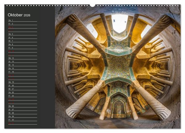 Produktbild: Orientalische Architektur - Verzaubernd (hochwertiger Premium Wandkalender 2026 DIN A2 quer), Kunstdruck in Hochglanz