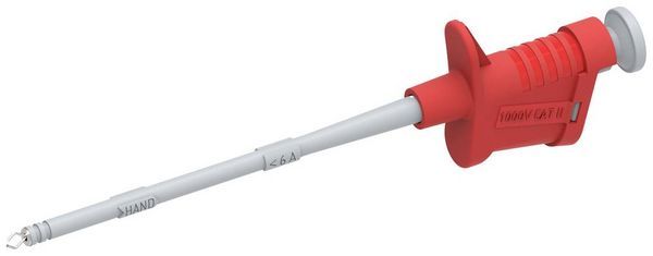 Produktbild: Electro PJP 6005-IEC-CD1-R Pr&uuml;fspitze CAT II 1000V Rot