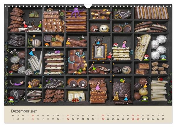 Produktbild: Das Leben der kleinen Pankies (Wandkalender 2027 DIN A3 quer), CALVENDO Monatskalender