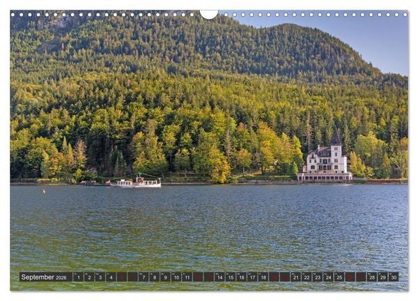 Produktbild: Seen in &Ouml;sterreich (Wandkalender 2026 DIN A3 quer), CALVENDO Monatskalender