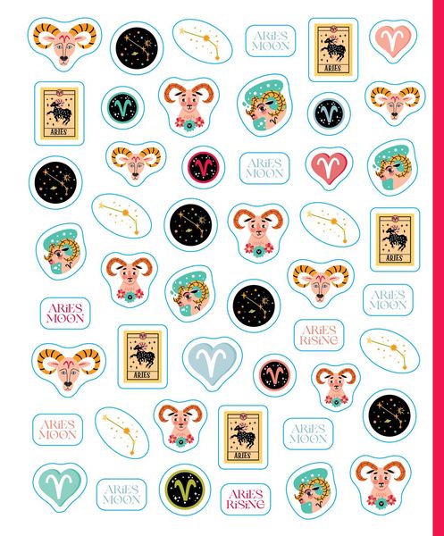 Produktbild: So. Many. Astrology Stickers.