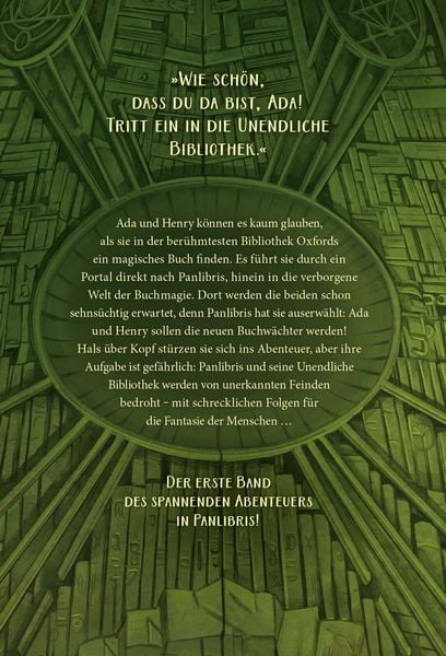 Produktbild: Die Welt der Buchmagie &ndash; Die Bestimmung der Bibliothek (Die Welt der Buchmagie 1)