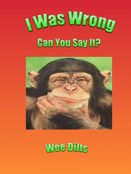 Produktbild: I Was Wrong