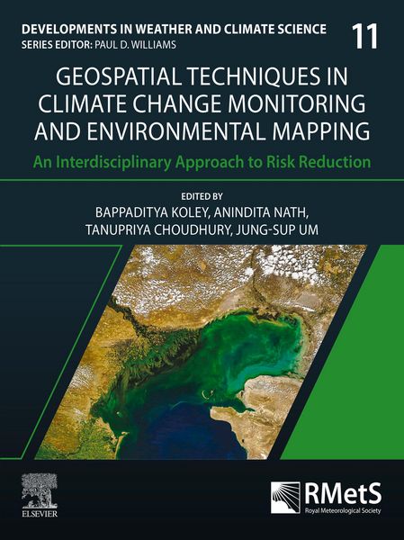 Produktbild: Geospatial Techniques in Climate Change Monitoring and Environmental Mapping