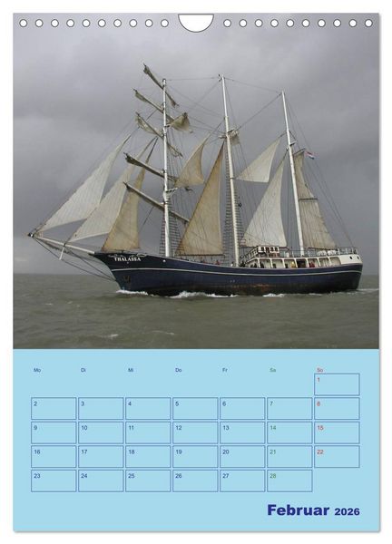 Produktbild: Seefahrer Romantik 2026 (Wandkalender 2026 DIN A4 hoch), CALVENDO Monatskalender