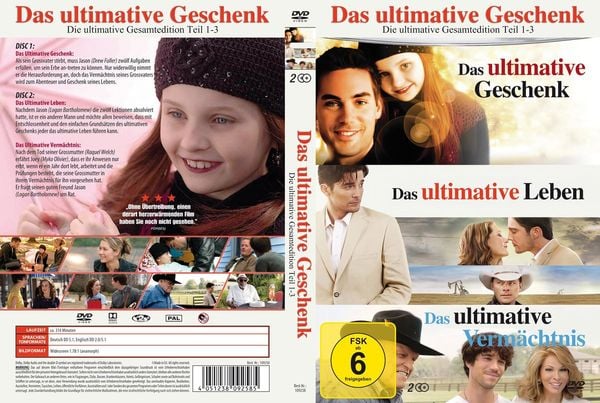 Produktbild: Das Ultimative Geschenk - Die ultimative Gesamtedition Teil 1-3 [2 DVDs]