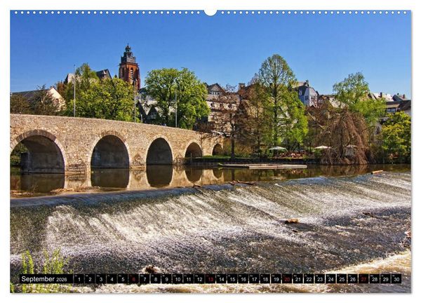 Produktbild: Stadtansichten Wetzlar, die historische Altstadt (hochwertiger Premium Wandkalender 2026 DIN A2 quer), Kunstdruck in Hochglanz