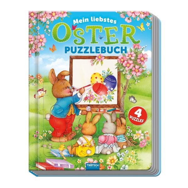 Trötsch Mein liebstes Oster-Puzzlebuch, Gebundene Ausgabe von , Trötsch Verlag GmbH & Co. KG, 9783988020833