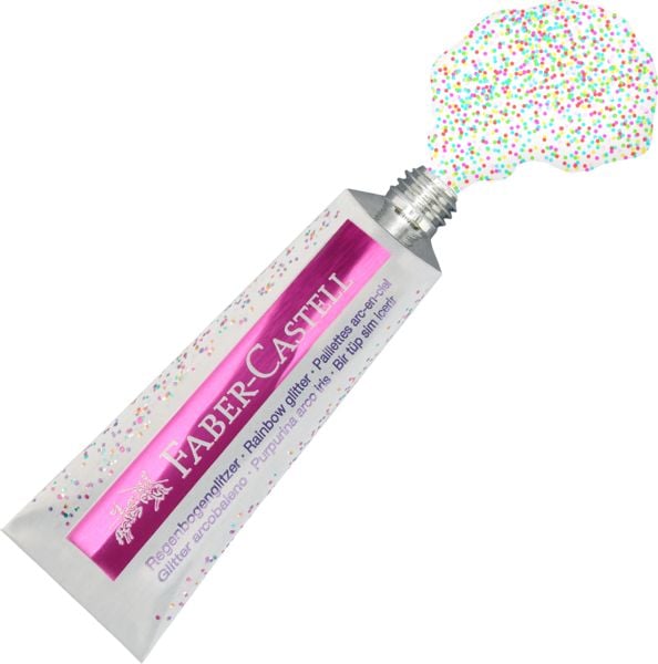 Produktbild: Faber-Castell Glitzer Regenbogen 12 ml 2x BK
