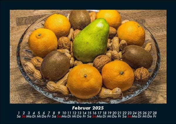 Produktbild: Obstkalender 2025 Fotokalender DIN A5