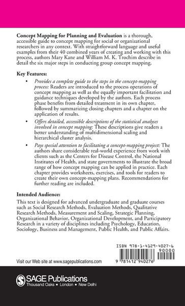 Produktbild: Concept Mapping for Planning and Evaluation