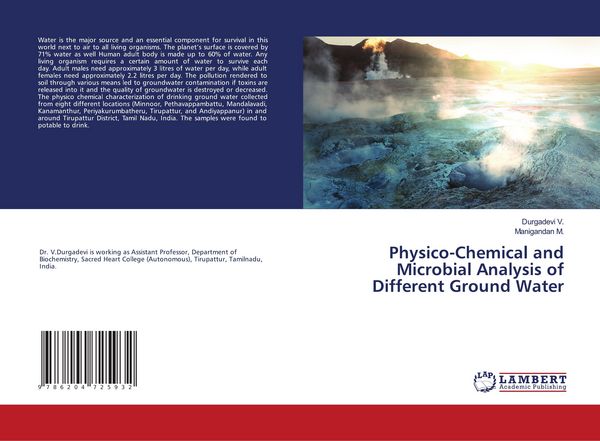 Produktbild: Physico-Chemical and Microbial Analysis of Different Ground Water